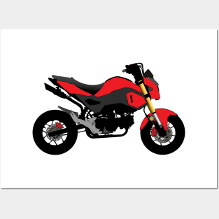 Red Grom Posters and Art